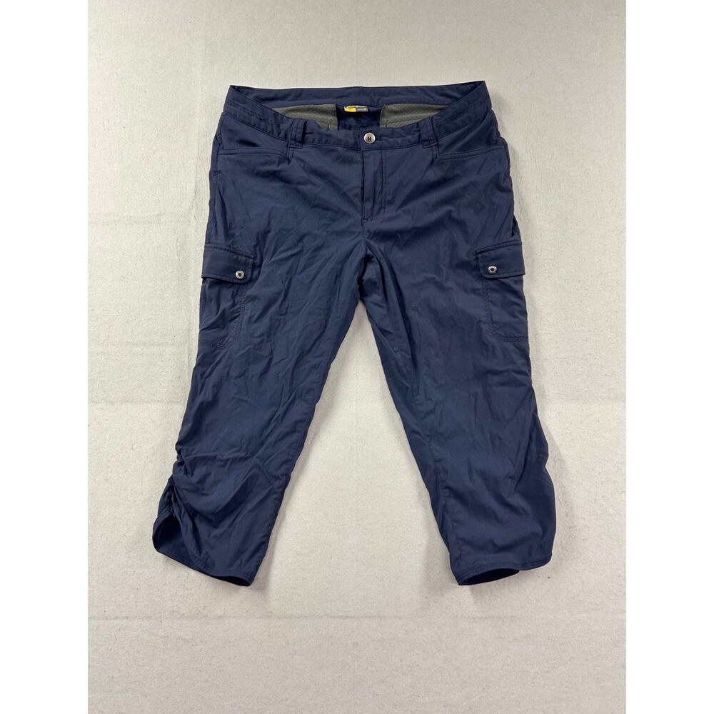 Eddie Bauer Women’s Travex Capri Blue Pants Size 12